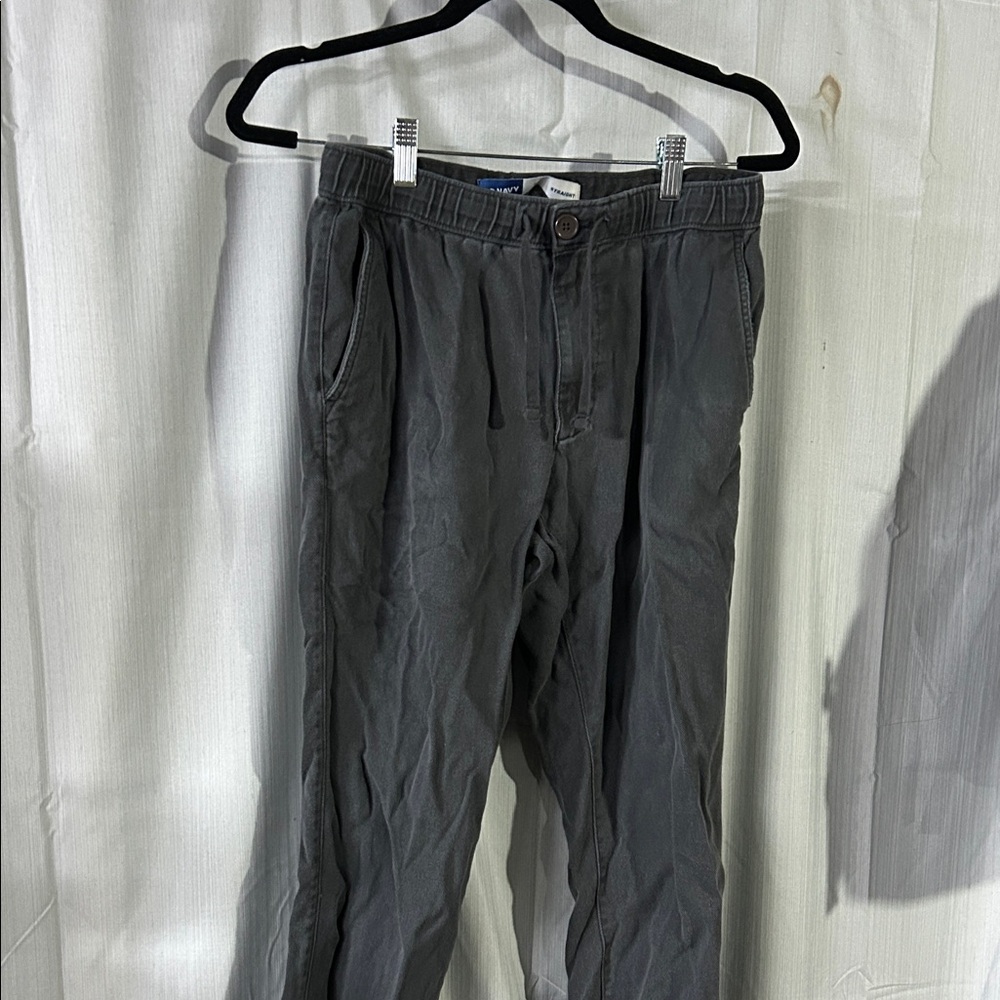 Old Navy Men's Charcoal Chinos